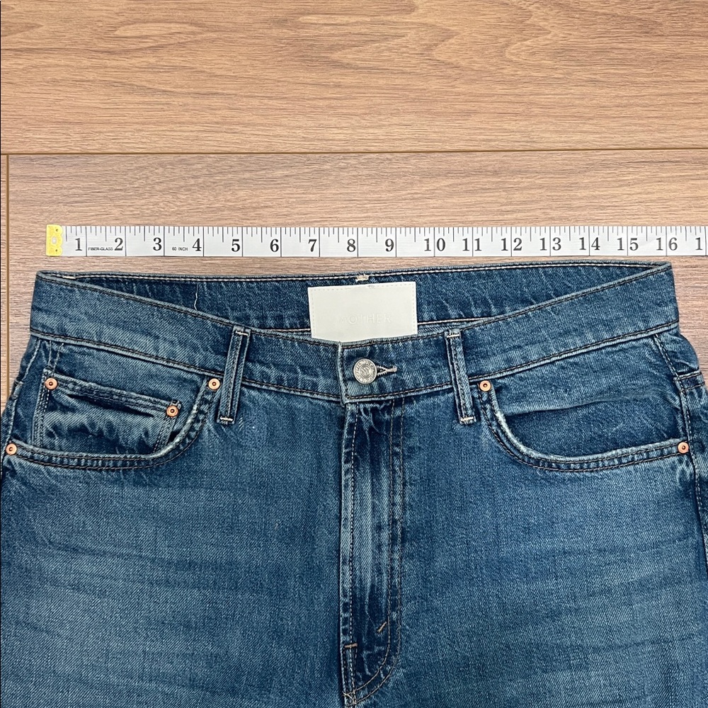 Mother The Dodger Ankle Jeans in Heart Throb Size 28 - Picture 12 of 16